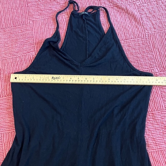 Loving People women’s romper fits large Black V-Neck Jumpsuit - Picture 6 of 16